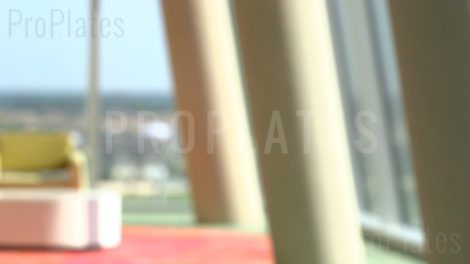 HIGHRISE PILLARS - WINDOWS 85mm f4 CHROMA KEY VIDEO BACKGROUND